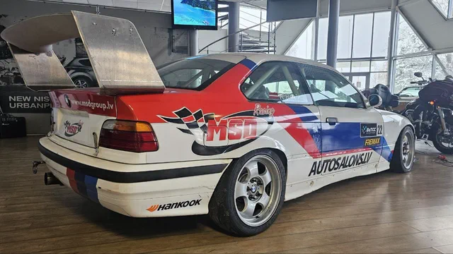 BMW MSD Racing, номер 22, вид сзади