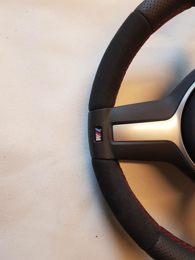 Steering wheel retrim, BMW