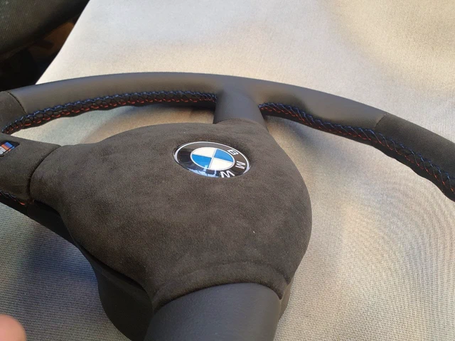 Steering wheel retrim, BMW