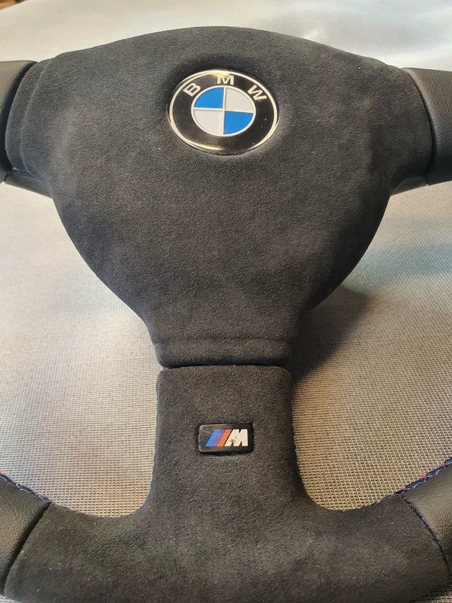 Steering wheel retrim, BMW