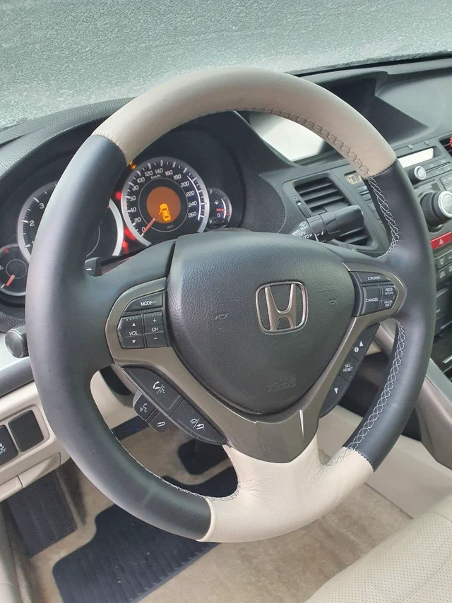Steering wheel retrim, Honda