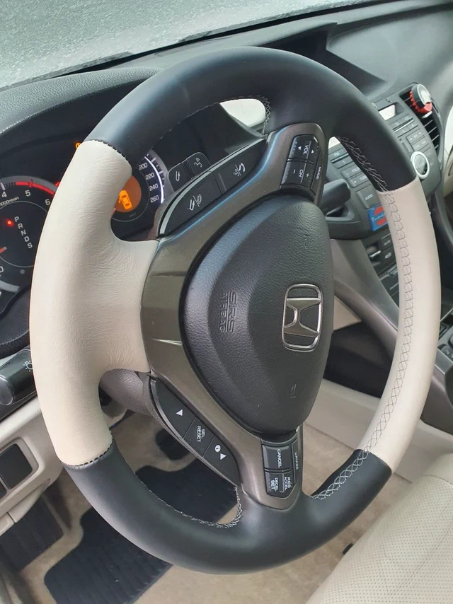 Steering wheel retrim, Honda