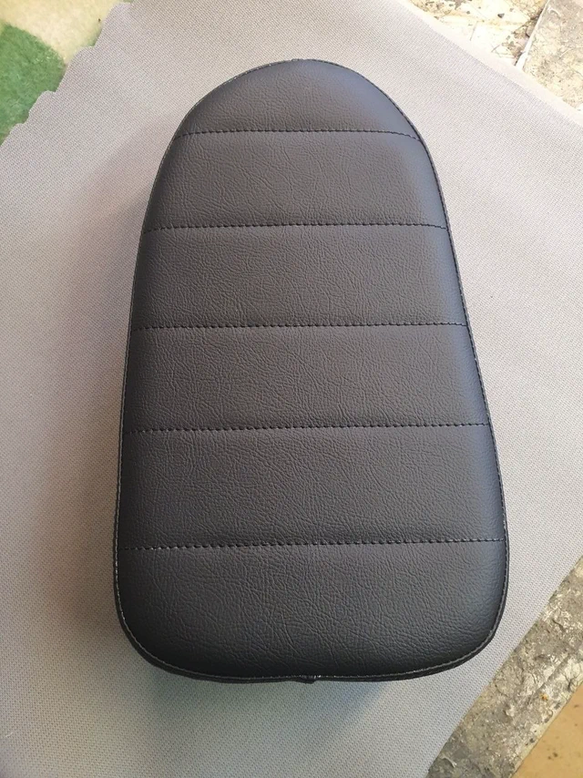 Motorcycle seat retrim