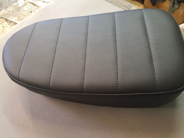 Motorcycle seat retrim