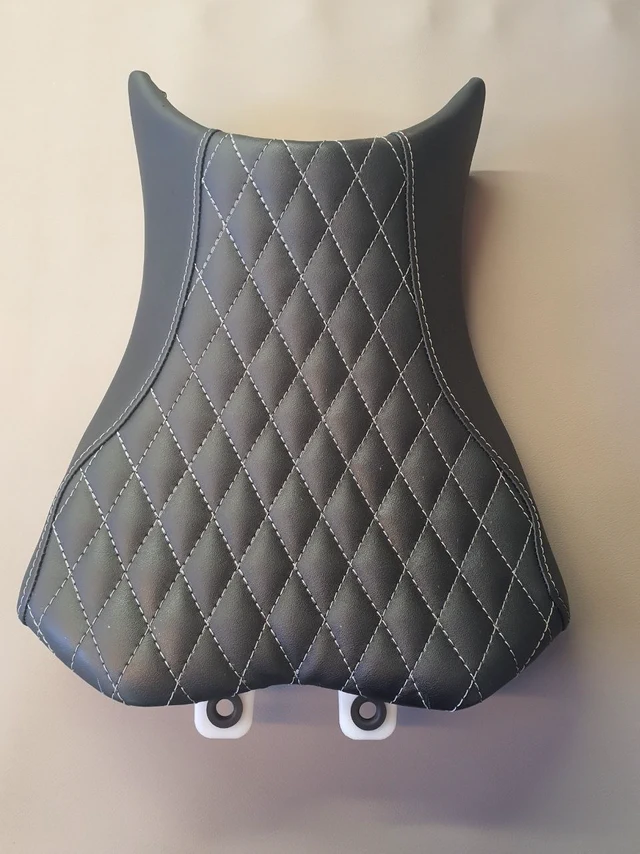 Motorcycle seat retrim